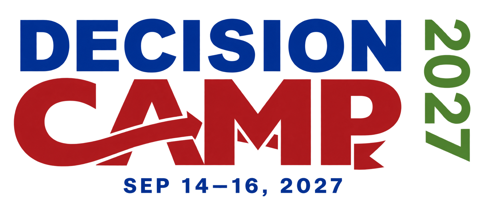 DecisionCAMP 2027, September 14 through 16, 2027
